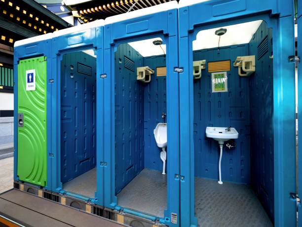 Porta potty delivery and setup in Rutherford, PA